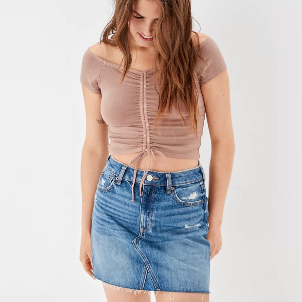 🌟 AE '90s High-Waisted Mini Skirt🌟